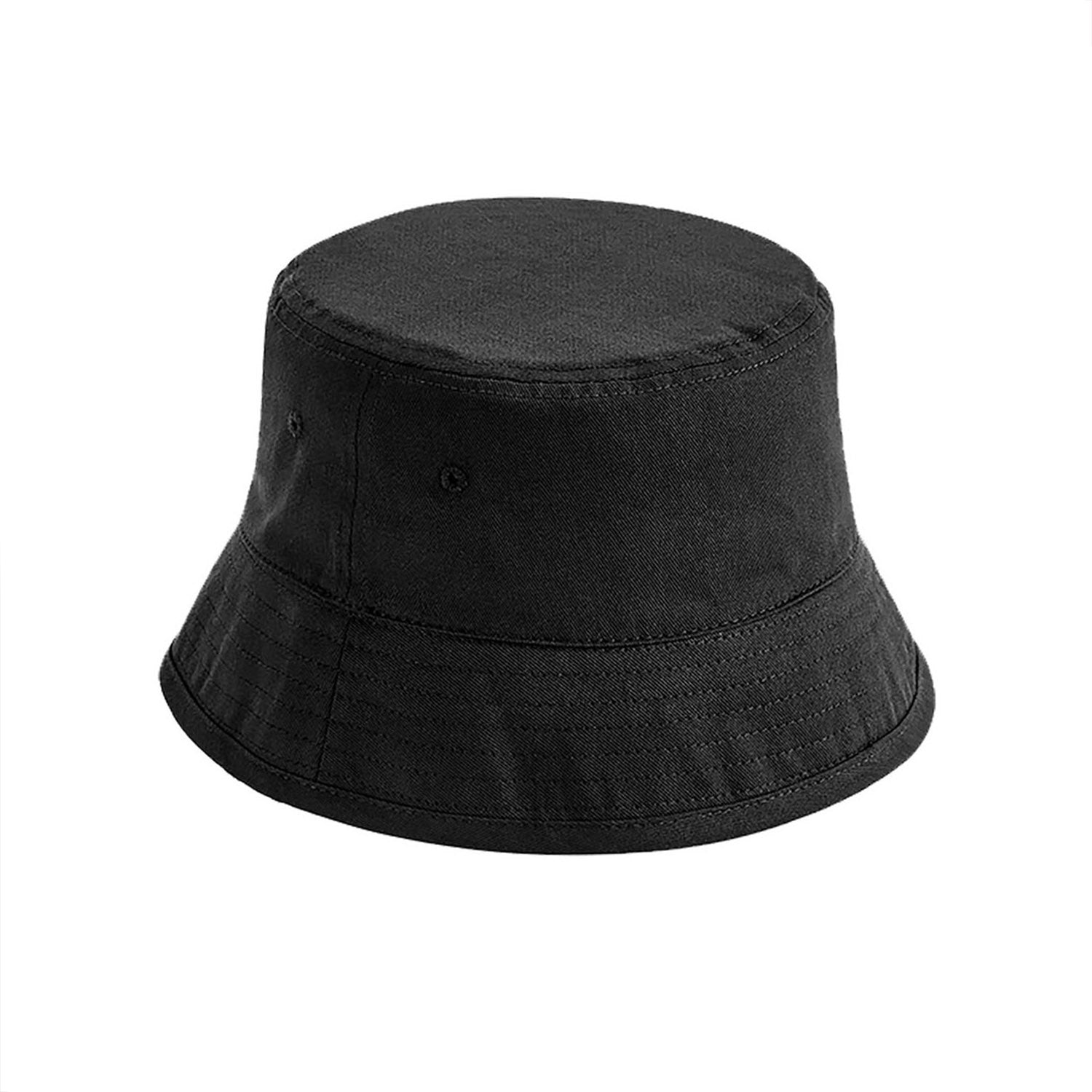 Ansicht des PsychoLab Bucket Hat Reversed in Schwarz ohne Logo, schlichtes Design, ideal für jeden Anlass. psycholab