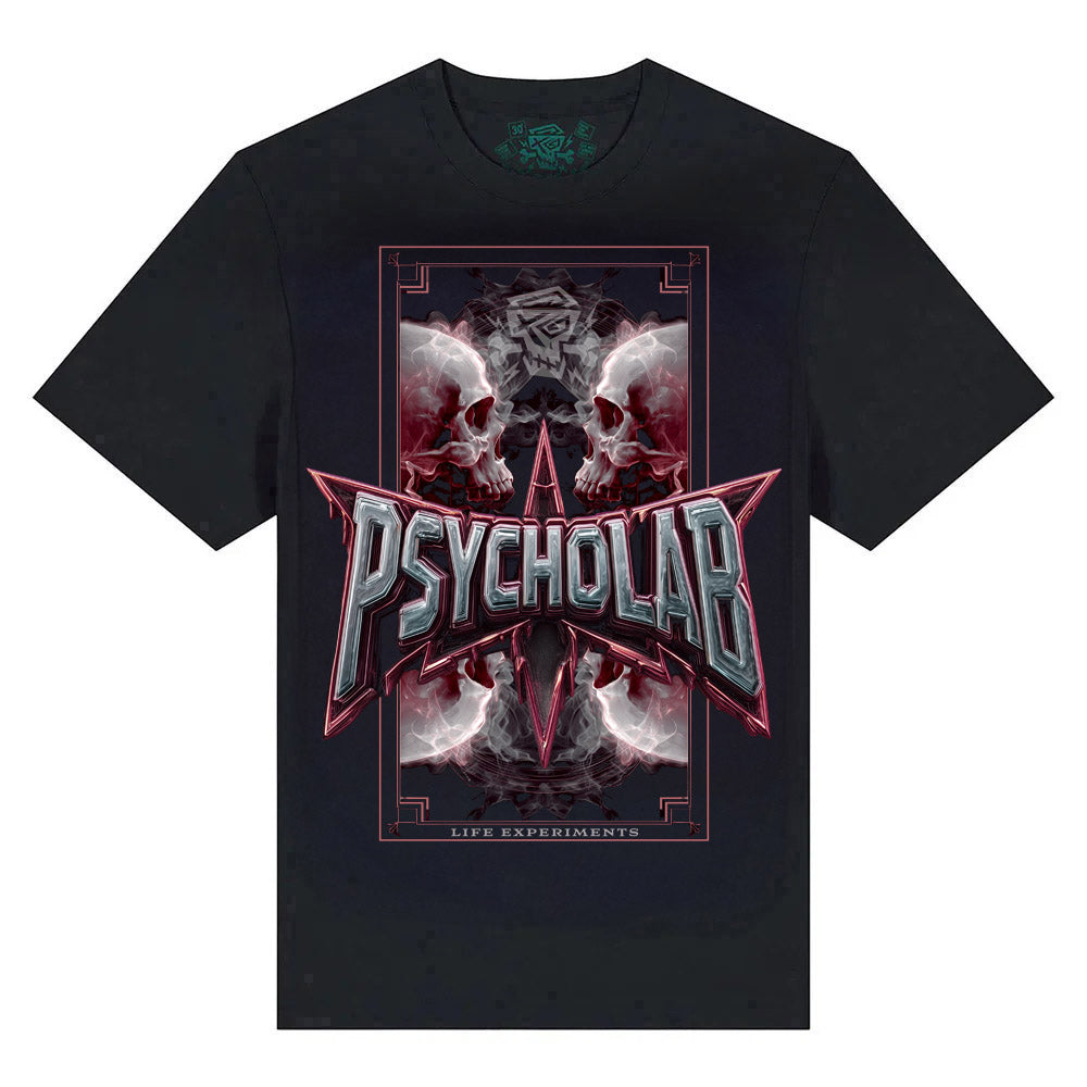 Rock T-Shirt Black – Skull Chrome Streetwear Statement