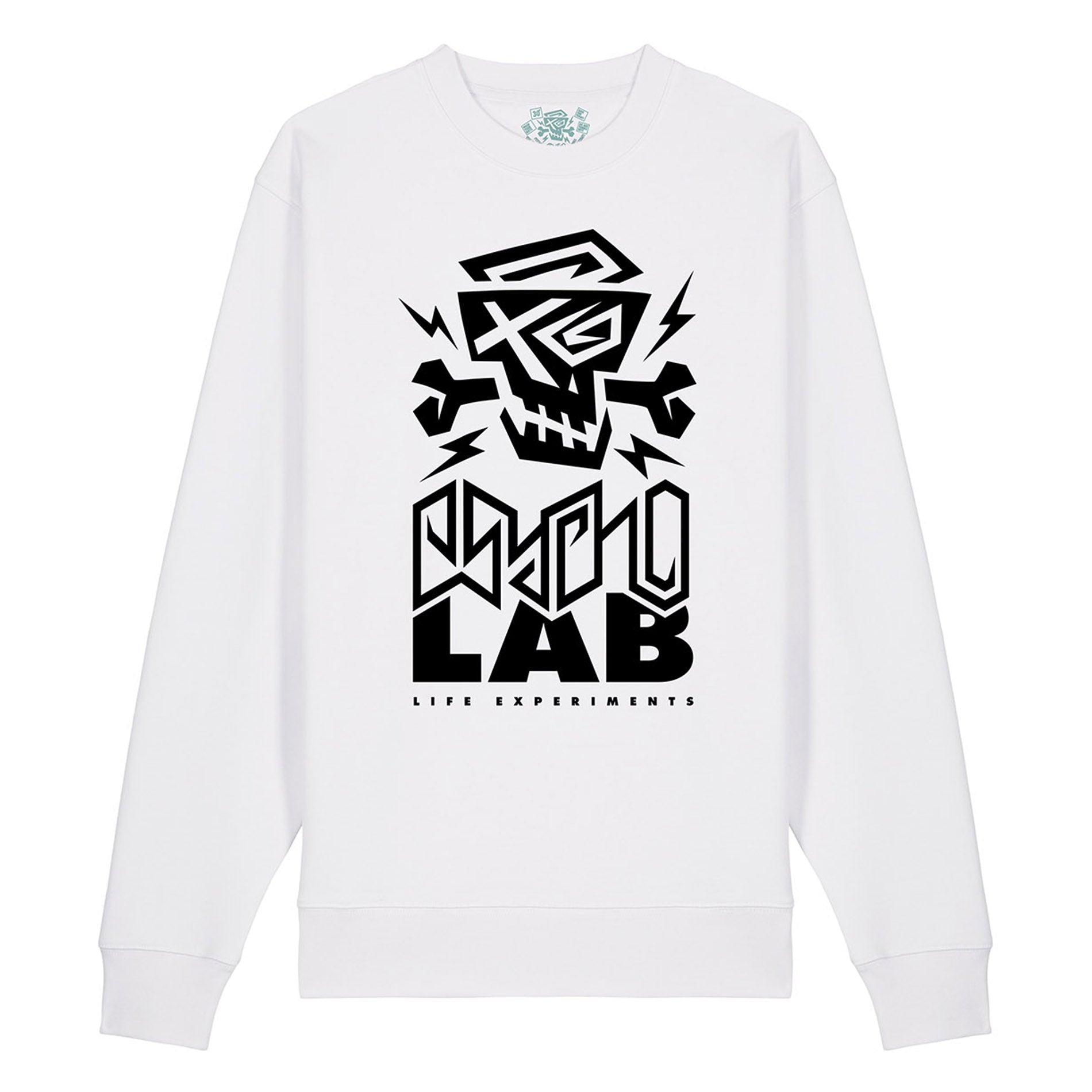 Sweatshirt Logo White