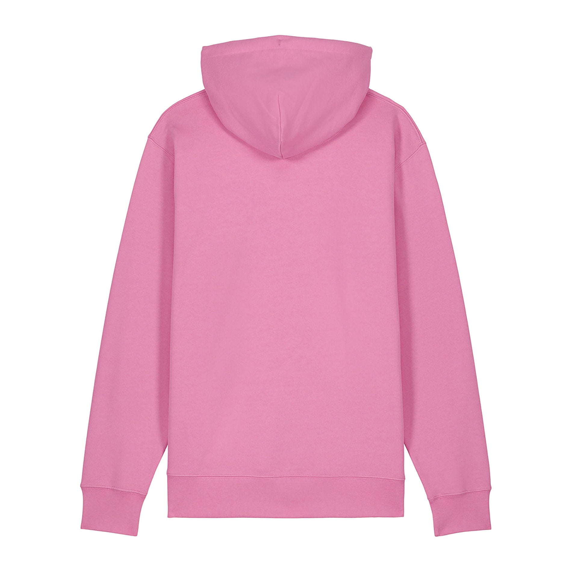 Rückansicht des pinken PsychoLab Hoodies – Academy Design