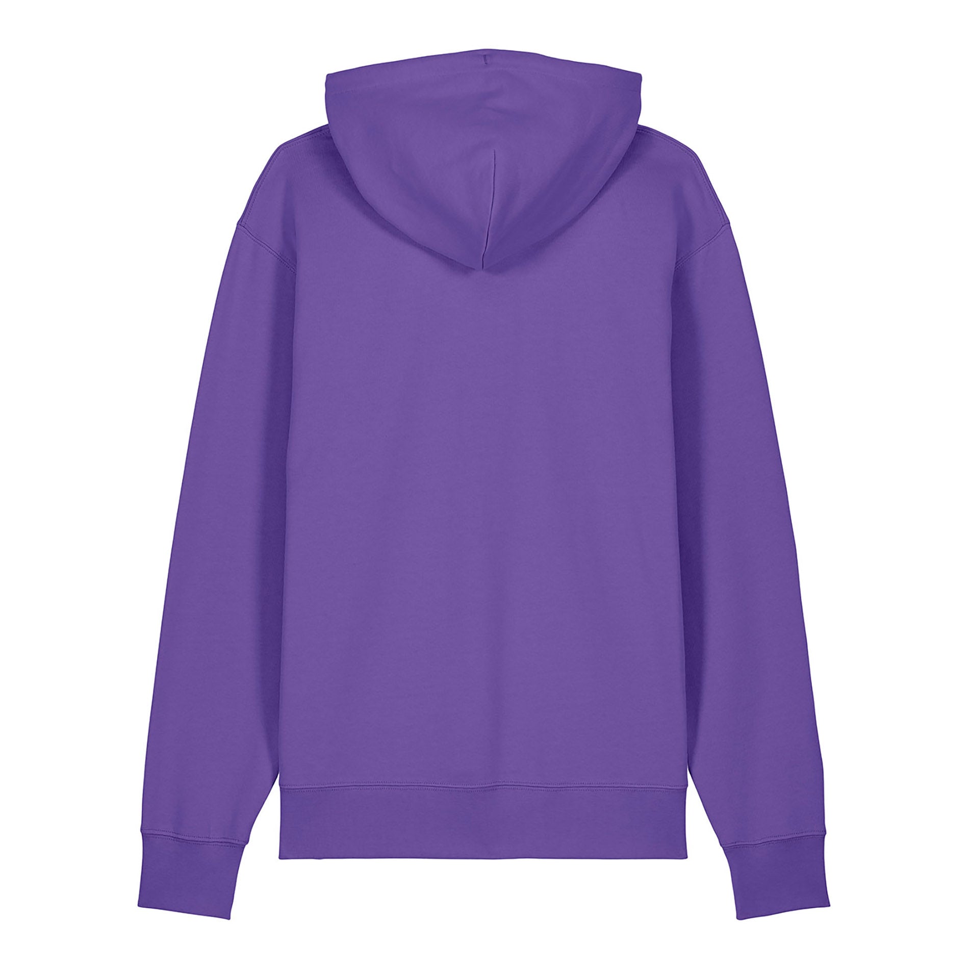 Rückansicht des Purple PsychoLab Hoodies – Academy Design