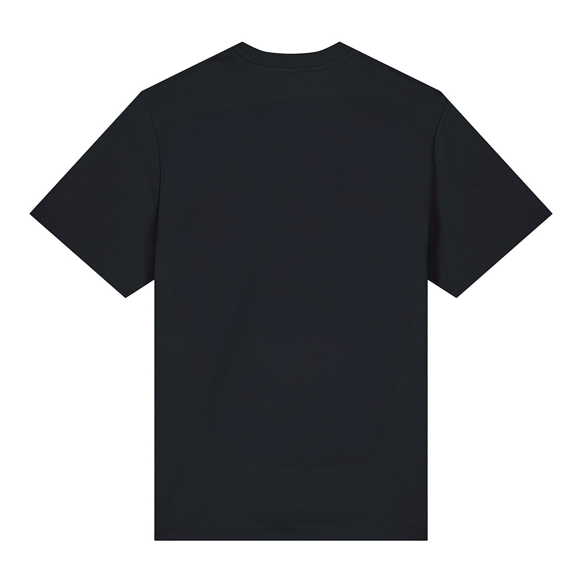 Rückansicht des T-Shirts Scream Black von PsychoLab, schlicht und stylisch, ideal für kreative Outfits.