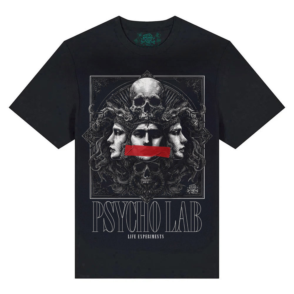 Still Skull Streetwear T-Shirt – Dark-Art Statement aus Berlin